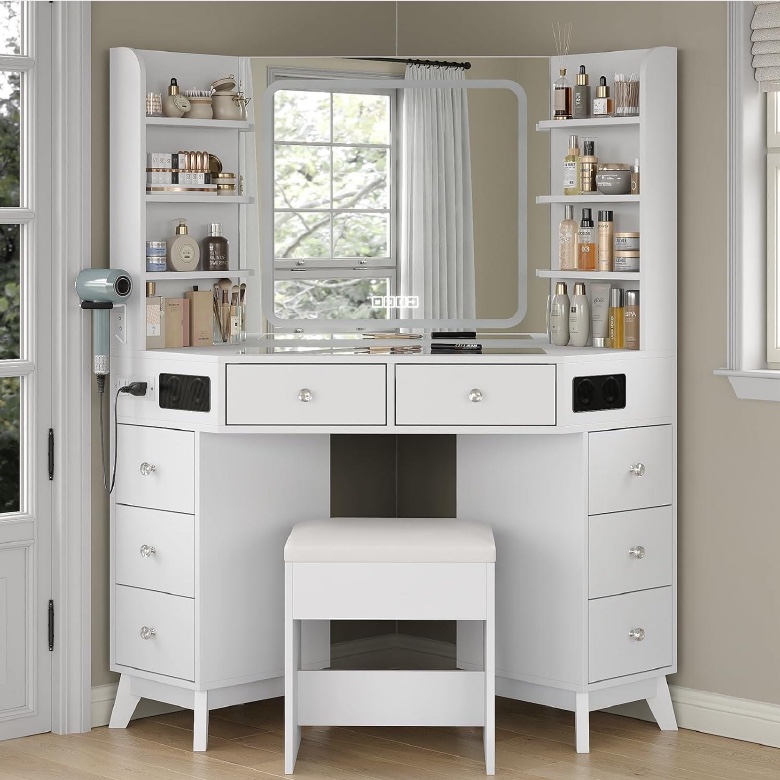 Product photo of a vanity station